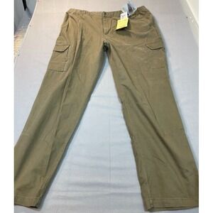 COLUMBIA Pants Hiking Outdoors Outerwear Menswear Cargo 44x35 men's beige Read